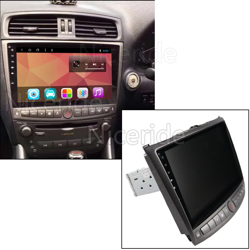 Excellent 10.2" Android 8.1 Car Stereo radio gps For Lexus IS250 IS200 300 IS350 2005 2006 2007 2008-2011 dvd multimedia head unit bt wifi 53