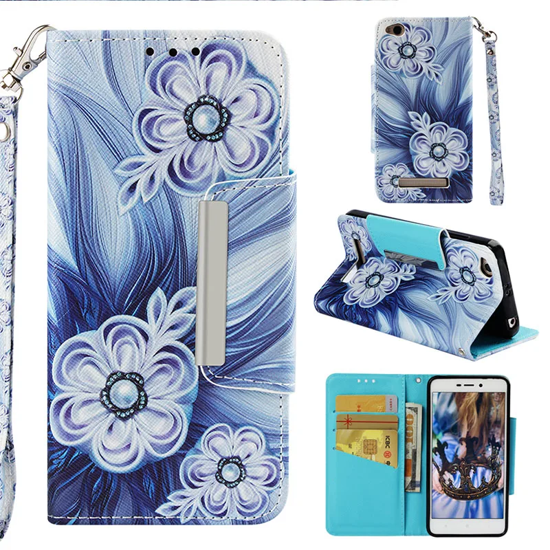 

for Xiaomi Redmi 4A 4 A Bumper Fitted for Xiaomi Redmi A4 Case Red mi 4A 3D Frame Cover Flip Phone Leather Half-wrapped Case Bag