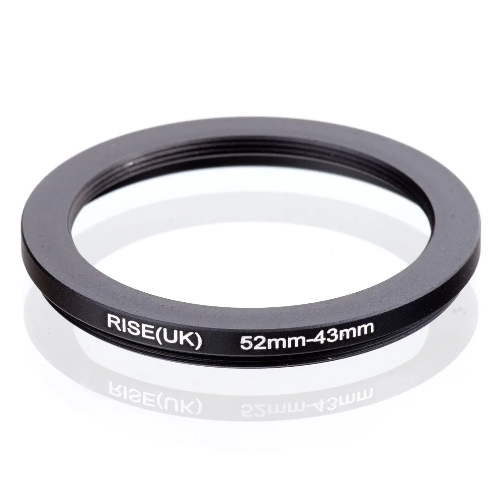 

RISE(UK) 52mm-43mm 52-43mm 52 to 43 Step down Ring Filter Adapter black