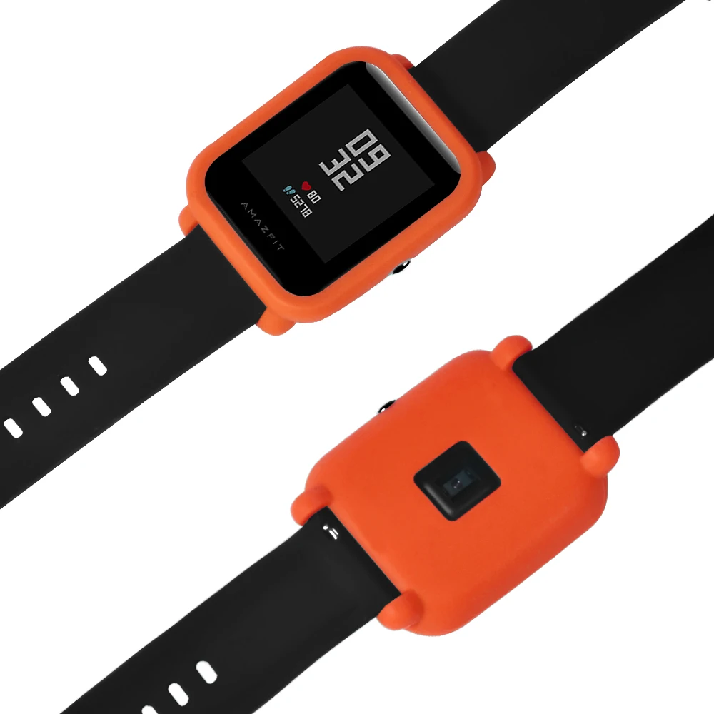 20 мм браслет Amazfit Bip Lite ремешок силиконовый Pulsera Correa для оригинальных Xiaomi Huami Amazfit Bip Lite Band защитные чехлы