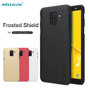 

sFor Samsung Galaxy On6 Case Galaxy j6 Matte Cover Nillkin Frosted Shield Back Cover Case For Samsung j6 j600G j600F