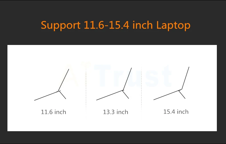 Портативная Складная подставка для ноутбука стенд алюминиевый Lapdesk ноутбук охлаждающая подставка регулируемый угол держатель для Macbook Air Pro 11-15,6 дюймов