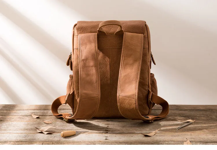 homens Marrom bolsa de ombro homens couro