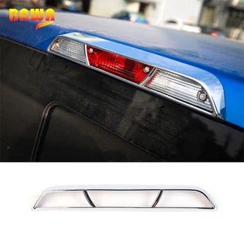 

HANGUP ABS Car Exterior Rear High Brake Light Lamp Decoration Cover Trim Frame Strip For Ford F150 2016 Up Car Styling