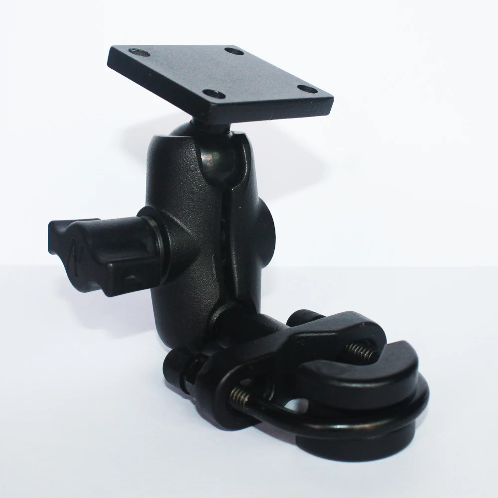 

Aluminum Alloy Motorcycle Handlebar Mount with Universal AMPs Hole Pattern for Garmin Zumo,TomTom Rider GPS Navigator