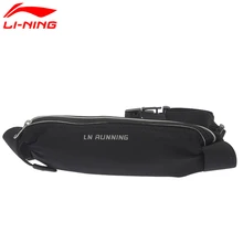 Li-Ning, унисекс, для бега, поясная сумка, полиэстер, удобная, для мужчин и женщин, с подкладкой, Спортивная, поясная сумка, ABLM008, BJY033