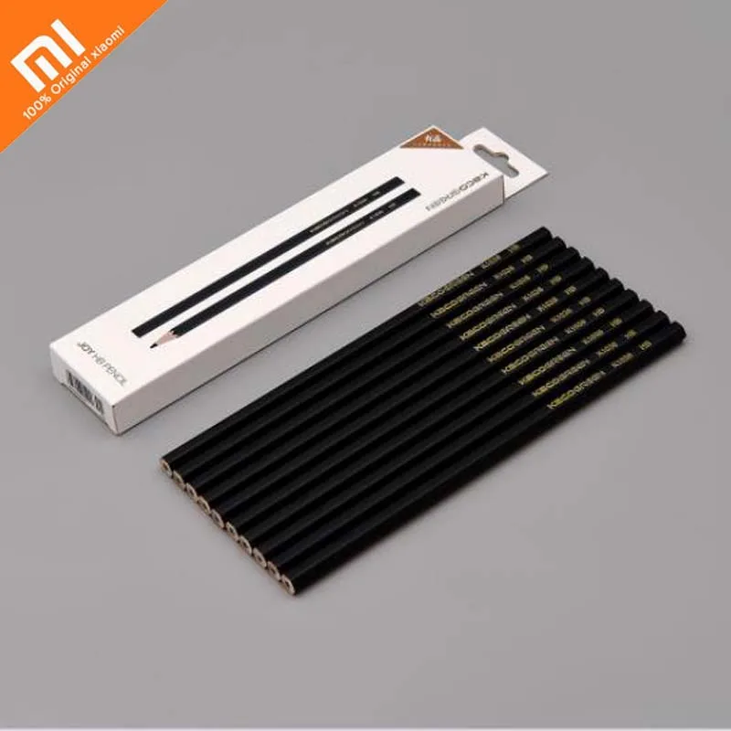 Оригинальный карандаш xiaomi youpin HB 10 шт. ученический подходит для школы офиса