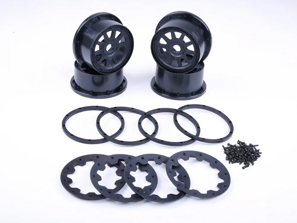 Rovan запчасти 1/5 весы газ rc baja шины 5SC ступицы колеса и beadlocks набор (Gen.3) 85149 | Игрушки