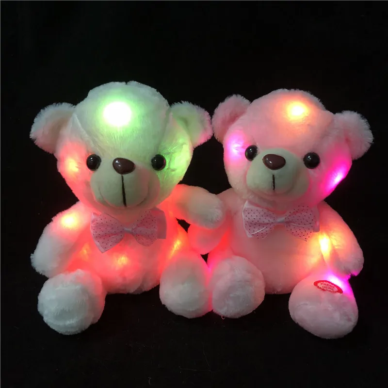 light up teddy bear plush toy