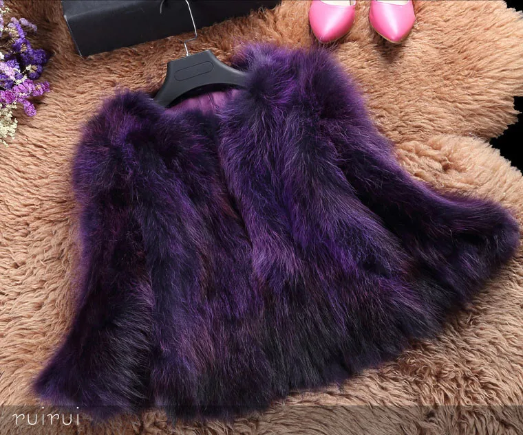 Новое поступление, пальто из натурального меха енота, женская куртка из меха енота, зимние меховые жилеты,, F539