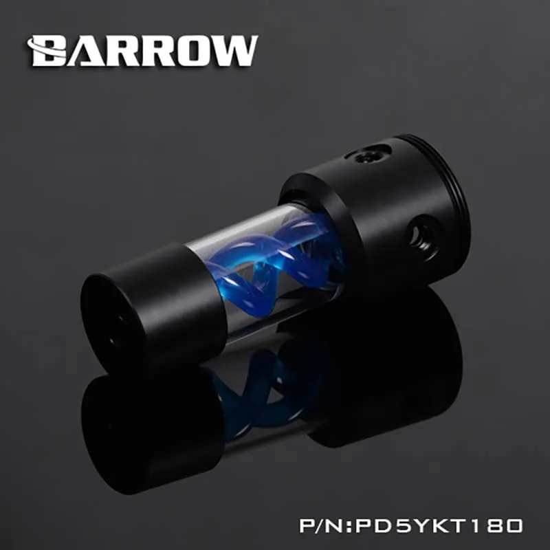 Barrow PD5YKT T резервуар для вирусов + D5/SPG40A Встроенная крышка насоса Черный POM 180 мм/230