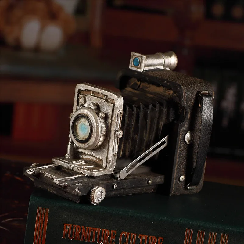 Retro Creative Classic Camera Model Craft Home Desktop Decoration Craft