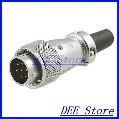 

Welding 7 Pins Core Aviation Circular Connector Plug 400V 5A