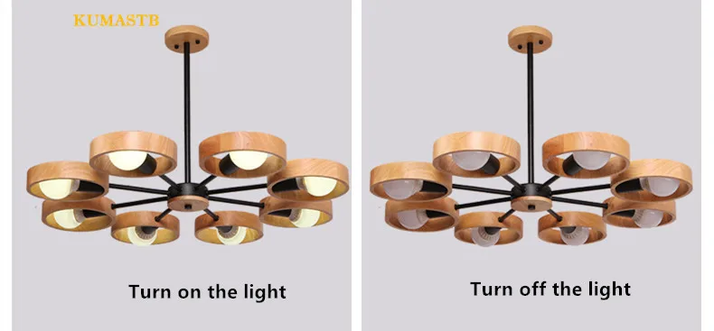 Solid Wood Pendant Light 10 (4)