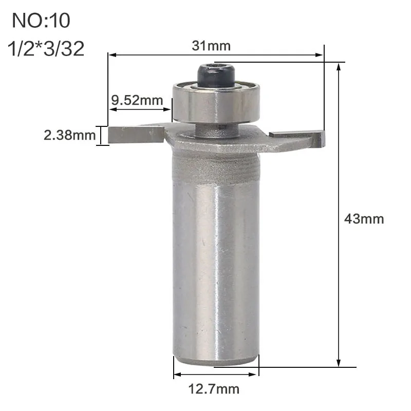 1/" 1/2 конических фрез высокое качество «Т» Тип печенья совместных слот резак соединять/долбежные фрезы Резак работы по дереву