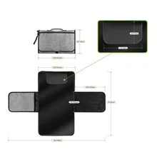 Портативный пеленальный коврик складной дорожный подгузник коврик для смены подгузника Водонепроницаемый моющийся Компактный Коврик