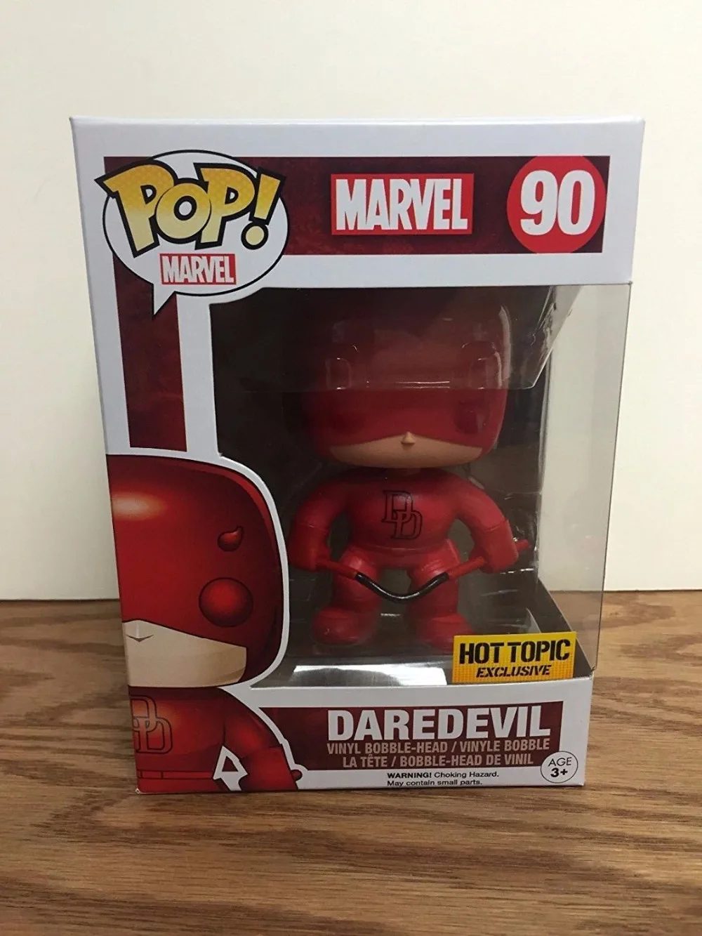 Funko POP Marvel 90 # Сорвиголова Горячая Тема Эксклюзивный Винил Рис. Оригинальный