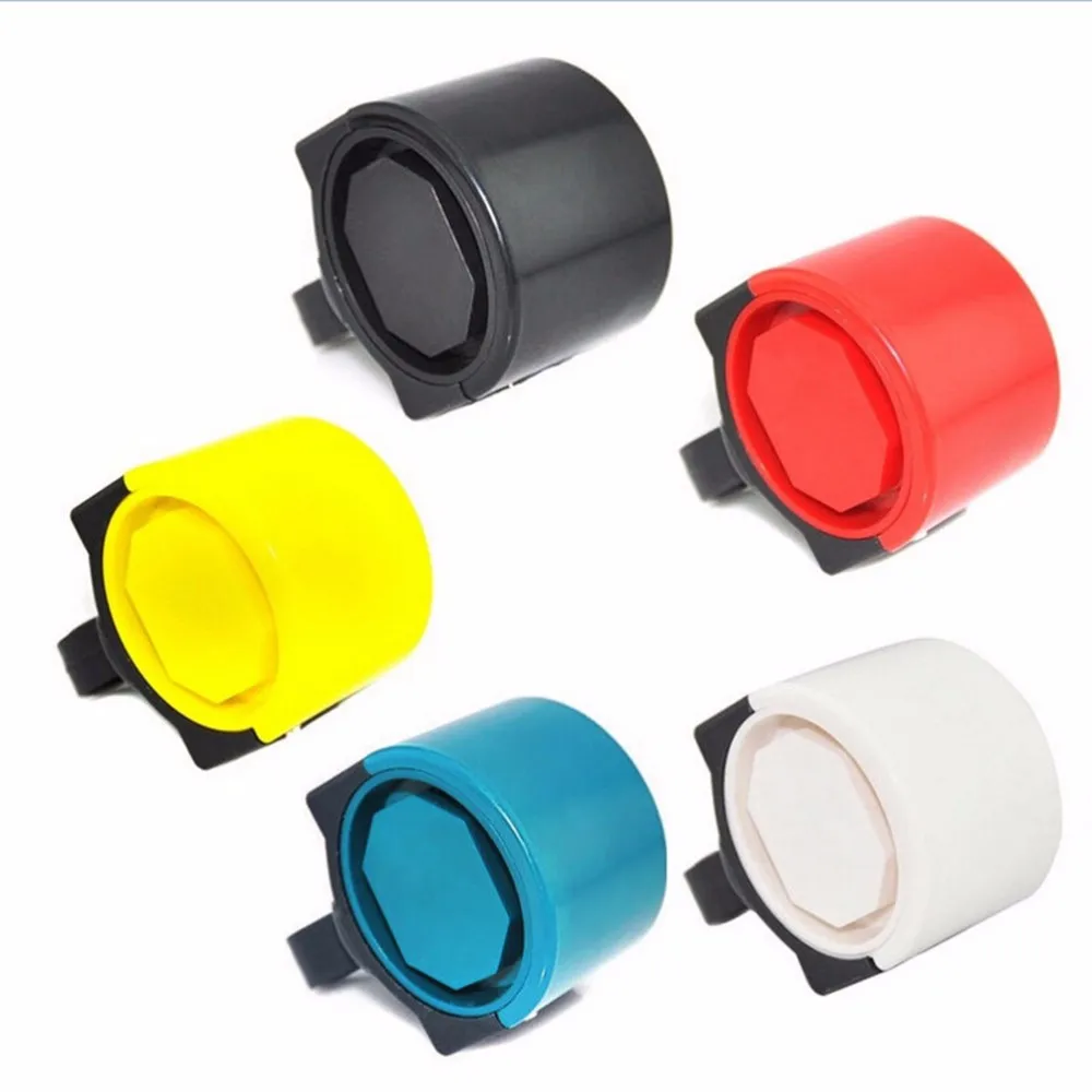 

1PC Electronic Loud Bike Horn Cycling Handlebar Alarm Ring Plastic Bicycle Bell Ring 5 Colors Colorful Bicycle Electric Bell