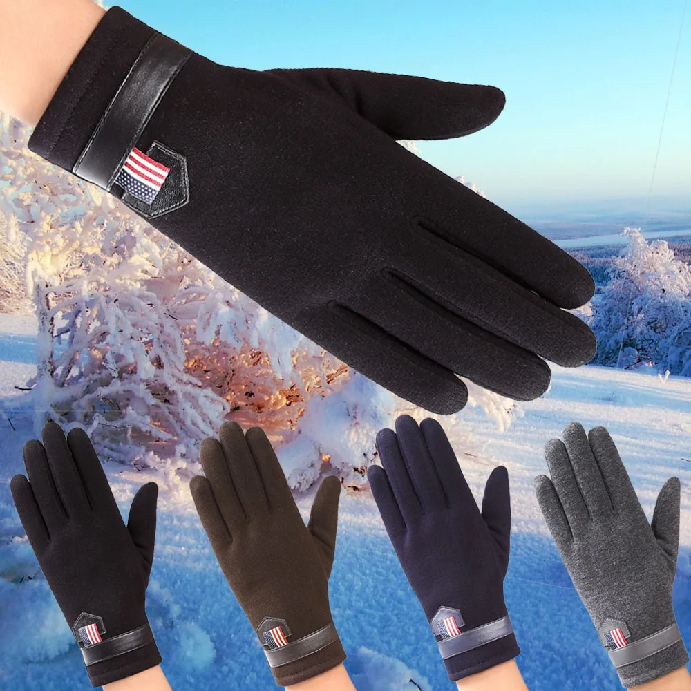 

Men Winter Warm Motorcycle Ski Snow Snowboard Gloves Men's touch screen winter gloves guantes de invierno para hombre