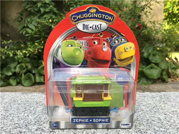 Металлический литой игрушечный поезд Takara Tomy Chuggington Zephie |