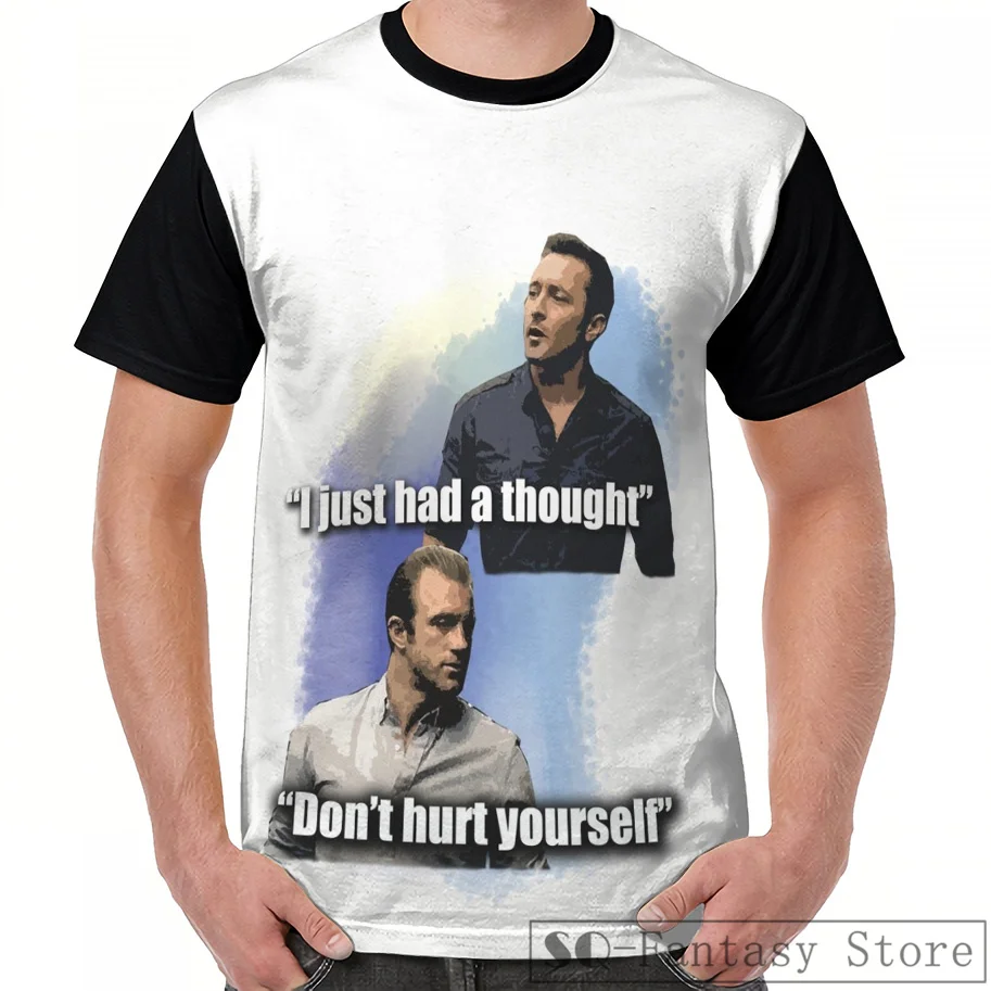 

Fashion Casual print men t shirt women tops tee Hawaii Five-0 Quote Graphic T-Shirt men summer Short Sleeve cute tshirts