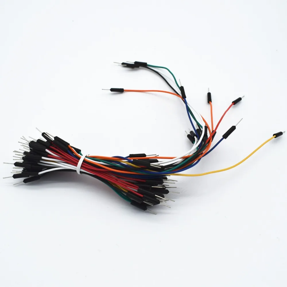 650pcs Jump Wire Cable Male to Male Jumper Wire for Breadboardin Integrated Circuits from