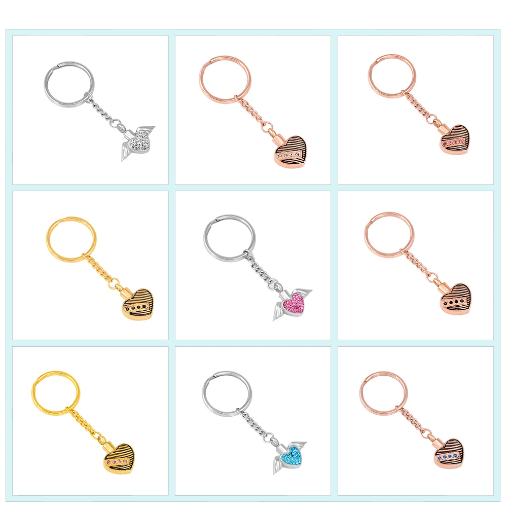 Heart Ashes Keepsake Memorial Locket Pendant Cremation Urn Keepsake