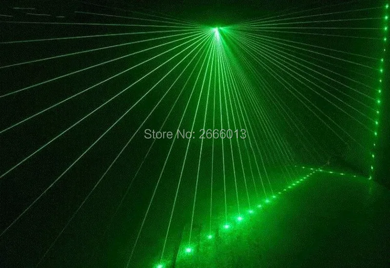 Iluminação de Palco Lente Varredura Laser - Cor Cheia Dmx512 Feixe Efeito Luzes Mostrar Sistema Discoteca Festa Projetor Scanner 6 Rgb 9 Luzes e Iluminação
