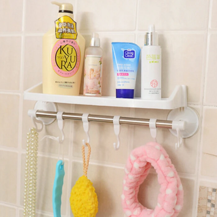 accessori bagno ventosa offerte storage holder bathroom sucker shelf acquista a poco prezzo