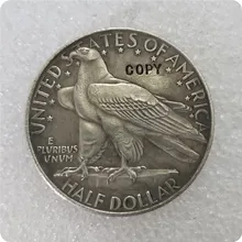 1935 CONNECTICUT medio dólar conmemorativo copia monedas conmemorativas-monedas réplica Medallas de monedas coleccionables