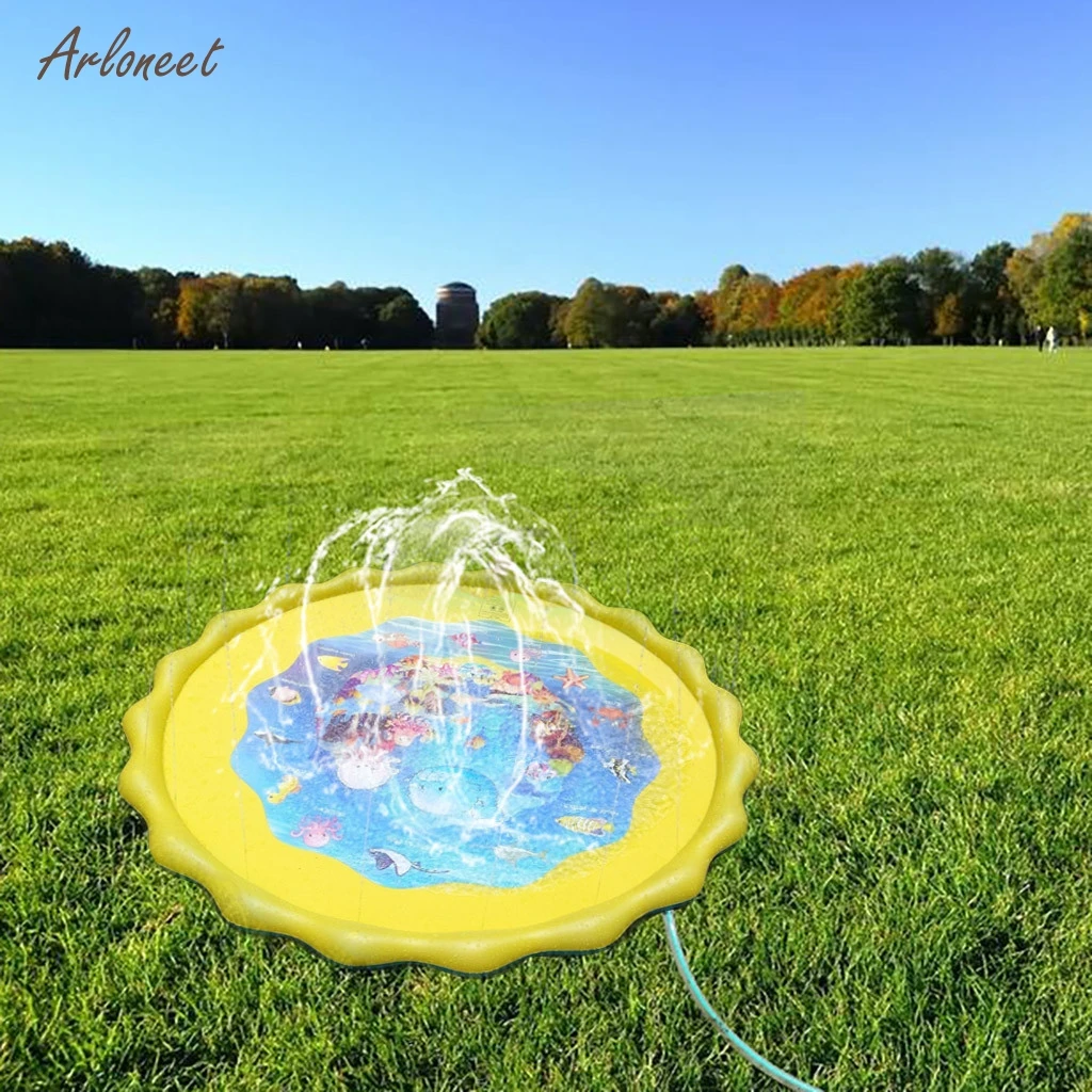 

inflatable baby mat Perfect Inflatable Outdoor Summer Water Toys Sprinkler Pad For 1to5 Year Old Boy Girl play mats for kids