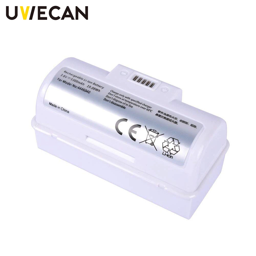 

Robots Jet 240 3.6V 5300mah Li-ion high Capacity Replacement Battery For iRobot Braava Jet 240 Battery For Floor Mopping Safety