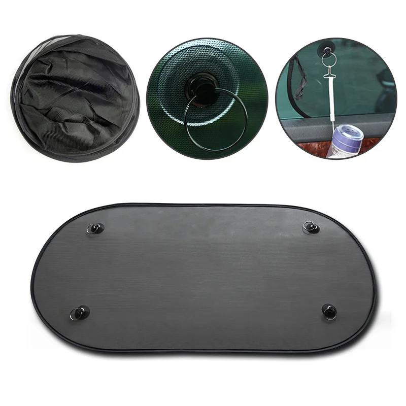 

Car Mesh Visor Shield Screen Sun Shades Rear Window Sunshades Cover Interior UV Protection Suction Cup Side Exterior Accessories