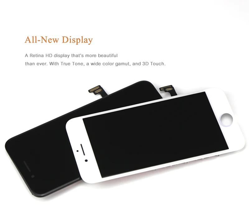 10 шт. ЖК-дисплей AAA+++ качество, черный и белый нет мертвой точки панели, используется для iPhone 8 ЖК-дигитайзер сборка и замена