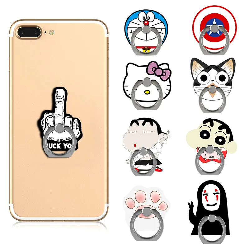 Moblile حامل هاتف حامل البنصر اكسسوارات لطيف الشحن لشركة آبل iphone 8 XS X 7 زائد الهاتف المحمول العالمي