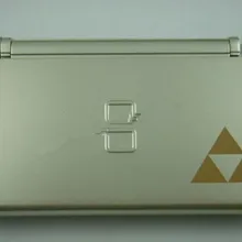 Полный набор корпус чехол Замена золотой в виде ракушки для nintendo DS Lite чехол ndsl чехол с пуговицы комплект