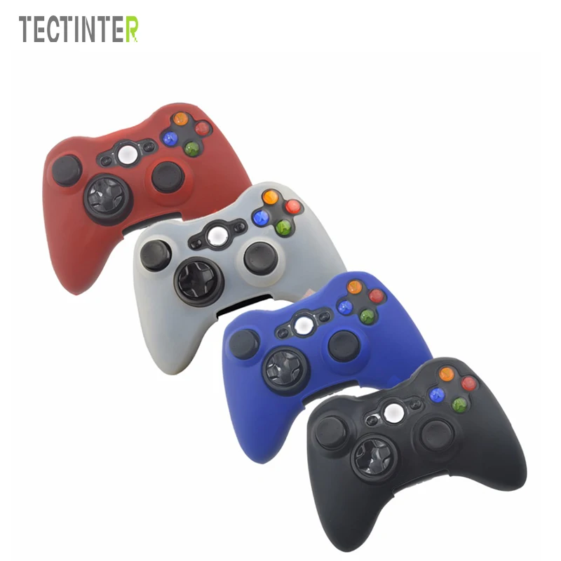 Soft Silicone Protective Skin Case Cover For Xbox 360