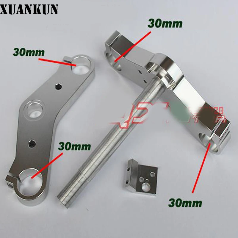 

XUANKUN Monkey Small Monkey Motorcycle Modified Cnc Direction Device 30mm Upper And Lower Board
