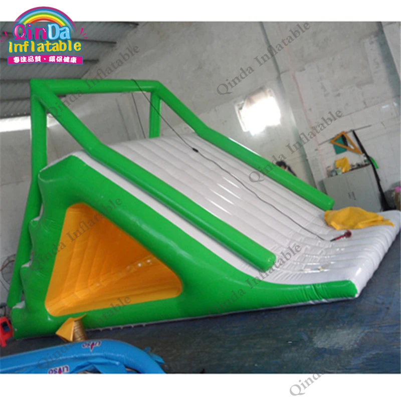 floating inflatable water slide 72