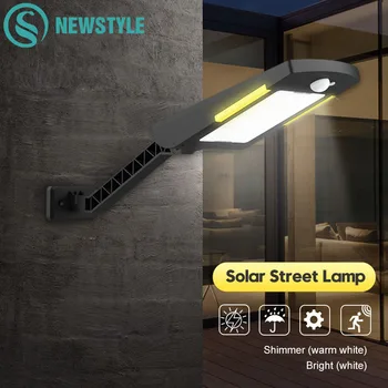 

54 LED Wireless Solar Lamp With 3 Modes Outdoor Waterproof Solar Powered Light Security Lighting For House Wall Street Garden