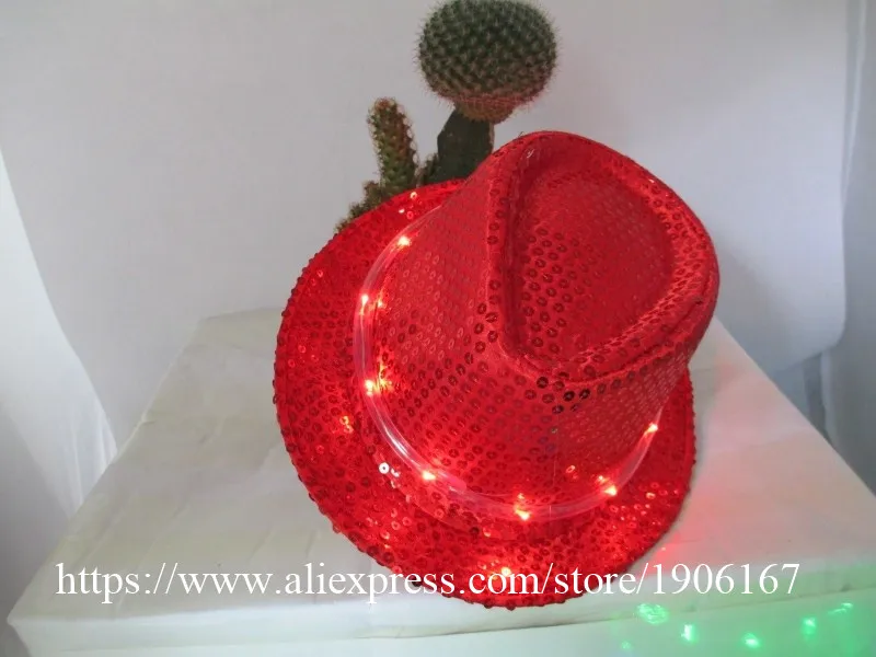 New Fashion Glow in Dark Light Up LED Hat Baseball Caps Luminous Holiday Hat Unisex01