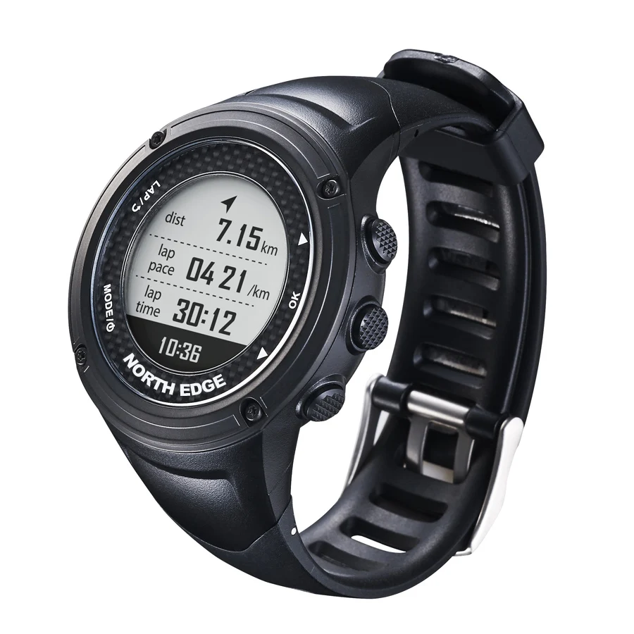 Северная край Для мужчин спортивные GPS часы цифровые Водонепроницаемый