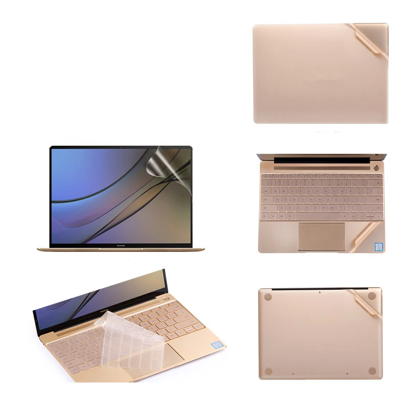 Ноутбук Стикеры для Matebook Pro X 13,9X13,3 ноутбука Наклейка Тетрадь кожи для huawei MateBook E 12 D 15,6+ пленка+ ТПУ Клавиатура покрытия
