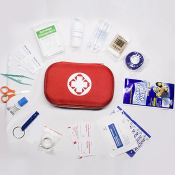 

17 Items Portable First Aid Kit For Medicines Outdoor Camping Medical Bag Emergency Kits Travel Set Survival Bags First Aid Box