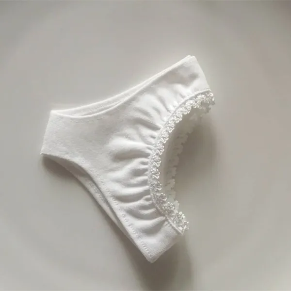 3 bjd underwear white