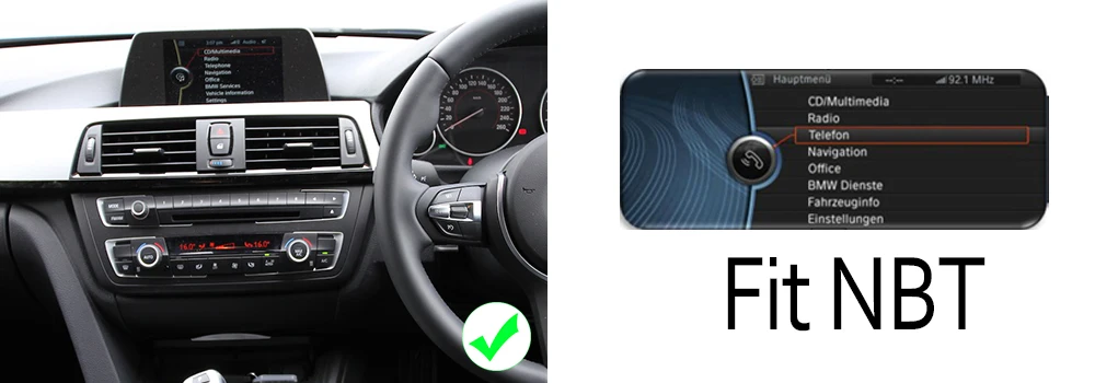 Best Car Android original style For BMW 3 Series F30 F31 F34  F35 2013-2016 NBT GPS Navigation radio stereo multimedia player screen 1