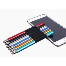 Акция 2 в 1 прецизионный емкостный стилус с сенсорным экраном для Iphone, Ipad для samsung планшетов телефонов оптом