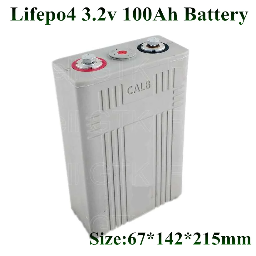 4PcsLot 3.2V 100Ah LiFePO4 Battery 300A Discharge Rate For Electric scooter EV Solar System Lithium Battery 100AH Free Shipping (5)