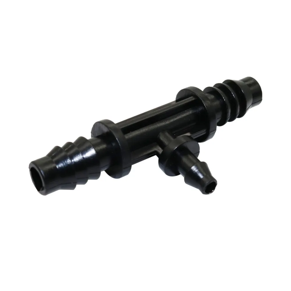 8mm to 4mm Hose Tee connector Garden hose quick connector Drip Irrigation Water 3-way hose splitters 10 Pcs