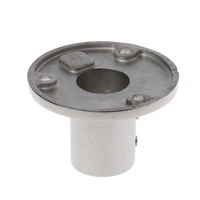 יד rail Rail הימי יד סירת הנירוסטה התאמה 90 תואר 7/8" חומרה עגולה בסיס (4)